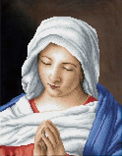 Diamond Dotz - The Virgin In Prayer (Après Giovanni Battista Salvi Da Sassoferrato)