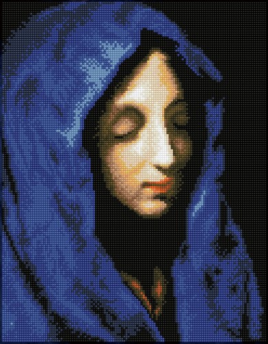 Diamond Dotz - The Blue Madonna (Après Carlo Dolci)