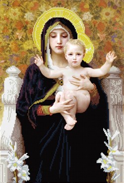 Diamond Dotz - La Vierge Au Lys (Après William-Adolphe Bouguereay)
