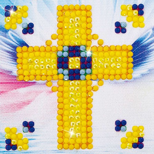 Diamond Dotz - Golden Cross