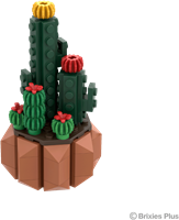 BRIXIES Plus Mini Bloem "Desert dream" - 125 st