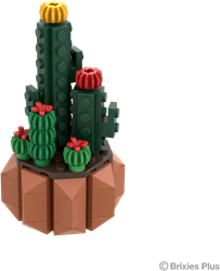 BRIXIES Plus Mini Bloem "Desert dream" - 125 st