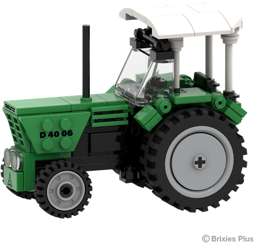 BRIXIES Plus Deutz-Fahr 40 06 / 3e Generatie - 148 st