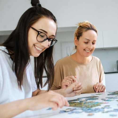 Trefl 4000 - Large physical map of the world-3