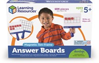 Learning Resources - Magnetic Ten Frame Boards (Set of 4)-3