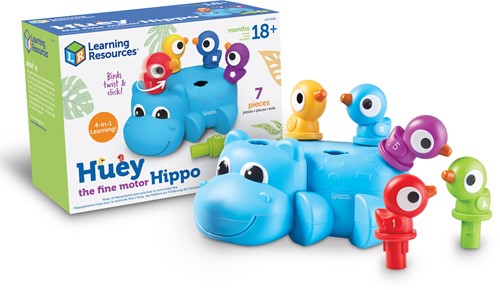 Learning Resources - Huey The Fine Motor Hippo