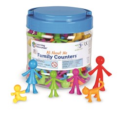Learning Resources - All About Me Family Counters® (Set of 72)