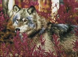 Diamond Dotz - Autumn Wolf