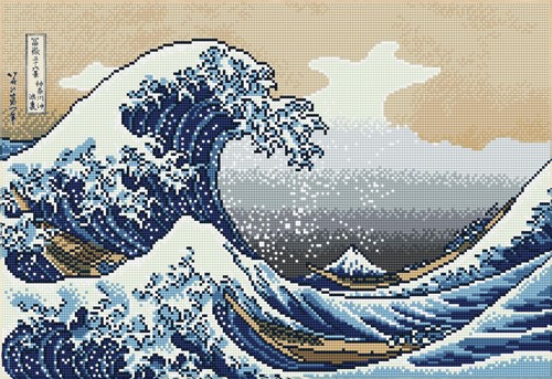 Diamond Dotz - The Great Wave Off Kanagawa