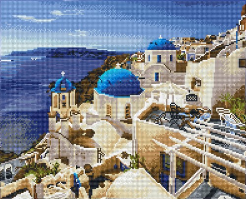 Diamond Dotz - Santorini Blue