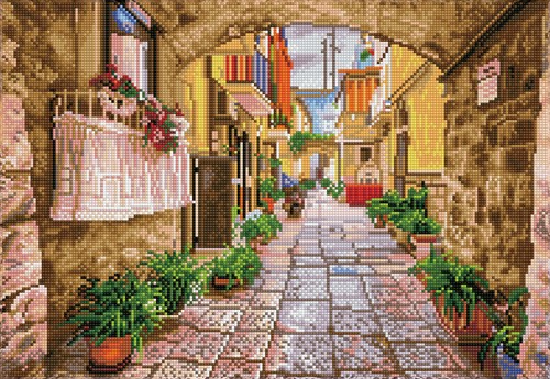 Diamond Dotz - Rustic Street - Pre-Framed Kit