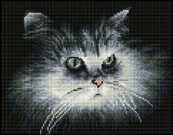 Diamond Dotz - Shadow Cat - Pre-Framed Kit