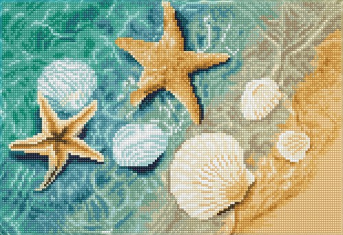 Diamond Dotz - Crystal Shore - Pre-Framed Kit