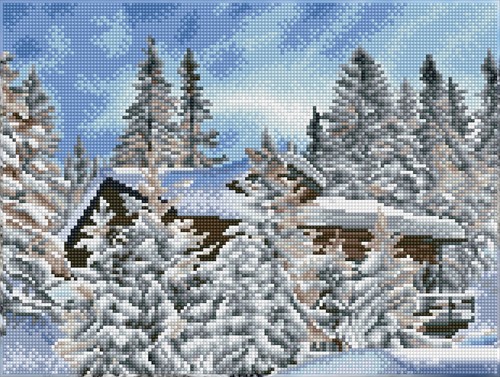 Diamond Dotz - Alpine Retreat - Pre-Framed Kit