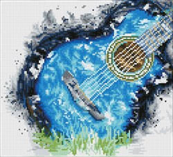 Diamond Dotz - Blue Grass - Pre-Framed Kit