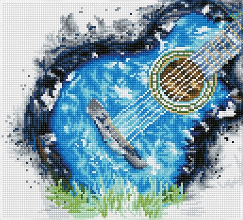 Diamond Dotz - Blue Grass - Pre-Framed Kit
