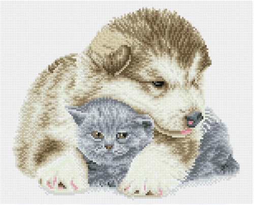 Diamond Dotz - Besties - Pre-Framed Kit