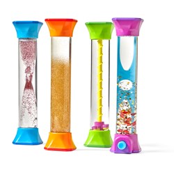 Learning Resources - Sensory Fidget Tubes, Set of 4