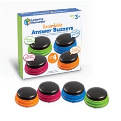 Learning Resources - Recordable Answer Buzzers (Set of 4)