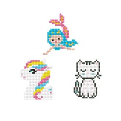 Diamond Dotz - Sweet - Kitten - Mermaid - Pony