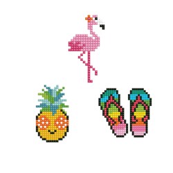 Diamond Dotz - Holiday - Flamingo - Pineapple - Thongs