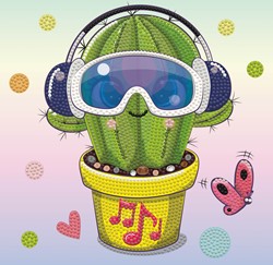 Diamond Dotz - Cool Dude Cactus