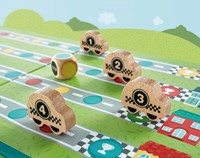 APLI - Race spel met houten autootjes-2