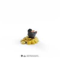 Schleich Harry Potter / Fantastic Beasts Niffler™ with gold-2