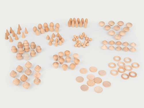 Tickit Houten Schatten Natuurlijke Set