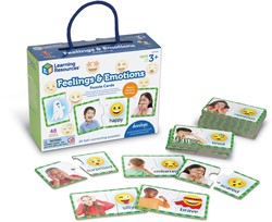 Learning Resources - Feelings & Emotions Puzzle Cards