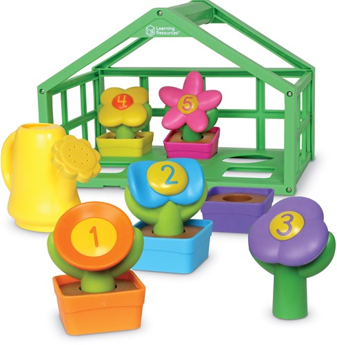 Learning Resources - Growing Greenhouse Colour & Number Playset-2
