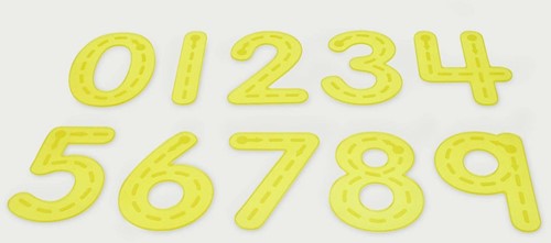 Tickit SiliShapes-spoornummers