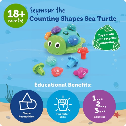 Learning Resources - Seymour the Counting Shapes Sea Turtle™-3