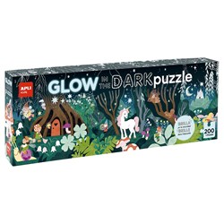 APLI - Puzzle Glow In The Dark Magisch Bos 200 stuks