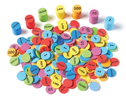 Learning Resources - Place Value Disks (Set of 280)