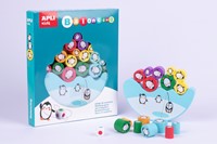 APLI - Balanceerspel Pinguin (hout)-3
