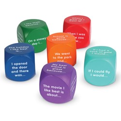 Learning Resources - Writing Prompt Cubes