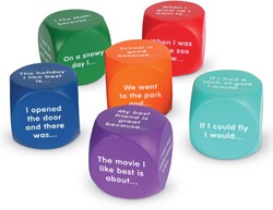 Learning Resources - Writing Prompt Cubes