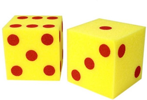 Learning Resources - Giant Soft Dot Cubes (Set of 2)