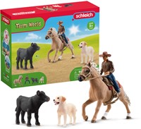 Schleich Farm World Westernrijden-2