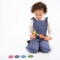 Tickit Regenboog Houten Vorm Twister-3