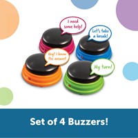 Learning Resources - Recordable Answer Buzzers (Set of 4)-3