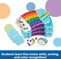 Learning Resources - Rainbow Sorting Trays Classroom Edition (Set of 4)-3