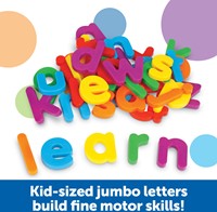 Learning Resources - Jumbo Lowercase Magnetic Letters, Set of 40-3
