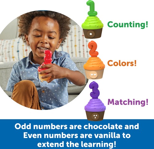 Learning Resources - Snap-n-Learn™ Counting Cupcakes-2