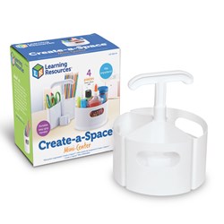 Learning Resources - Create-a-Space™ Mini-Centre - White