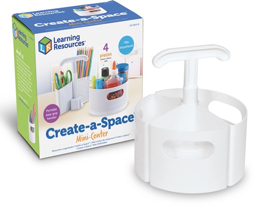 Learning Resources - Create-a-Space™ Mini-Centre - White