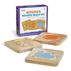 Learning Resources - Wooden Mindful Maze Set
