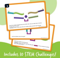 Learning Resources - Tumble Trax® Magnetic Marble Run-3