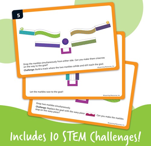 Learning Resources - Tumble Trax® Magnetic Marble Run-3